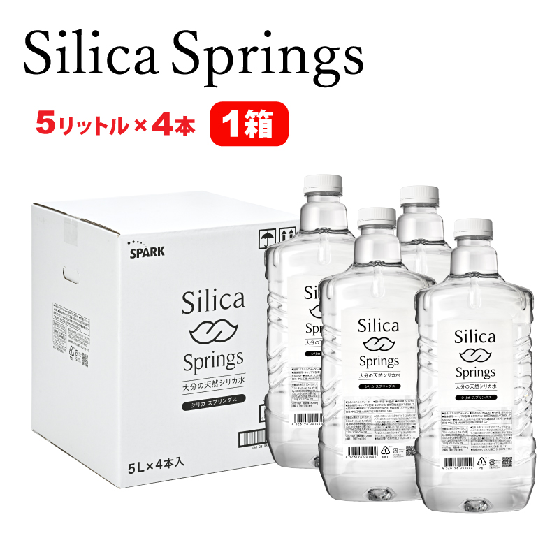 Silica Springs 5L　1箱4本入り