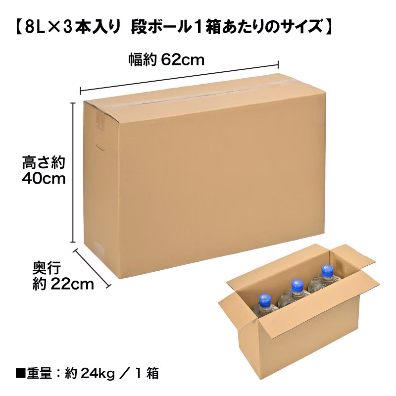 富士忍野 Mt.Fuji Springs 8Lボトル | スパークビジネス